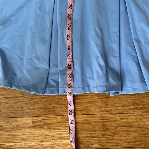 NWT Forever 21 Cloudy Blue Tennis dress Size L - Picture 4 of 4